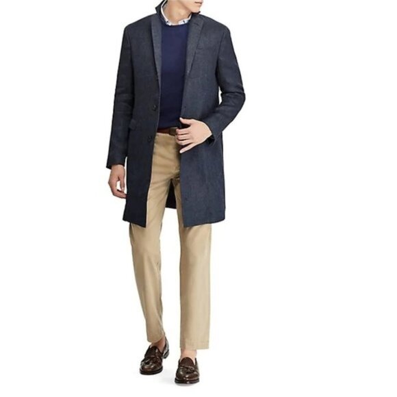 Polo Ralph Lauren Twill Chesterfield Coat - Picture 1 of 7